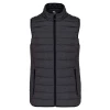 Couleur : Gris chiné Gilet doudoune légère sans manches Femme par Kariban, Gris chiné foncé - Taille XS