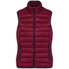 Couleur : Bordeaux Gilet doudoune légère sans manches Femme par Kariban, Bordeaux - Taille XS