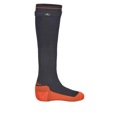 Chaussettes hautes �tanches Activ' M�rinos Gris/Orange - Plastimo