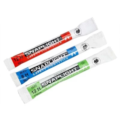 Lot de 3 b�tons lumineux Cyalume 3 couleurs par Plastimo - Cyalume
