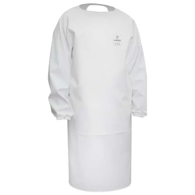 Tablier imperméable manches longues par Pros Wear, Blanc - 120/100 - Pros Wear